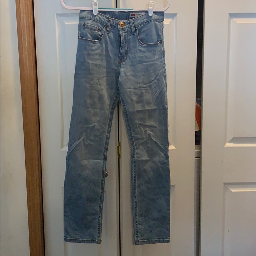 Men’s wrangler jeans slim straight 28x30